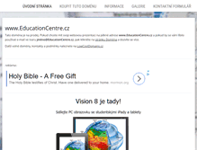 Tablet Screenshot of educationcentre.cz